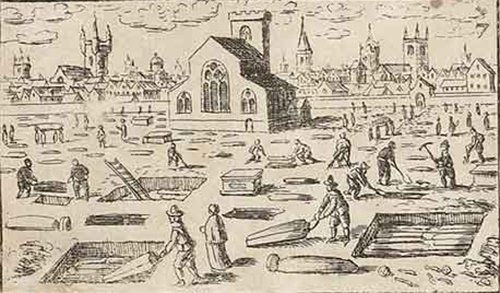 John Dunstall’s 1666 Broadsheet - 7. Burying the dead