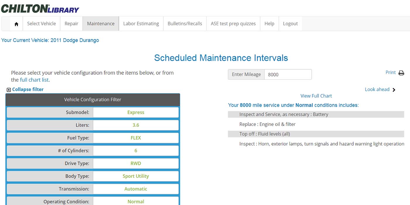 Chilton Library Maintenance