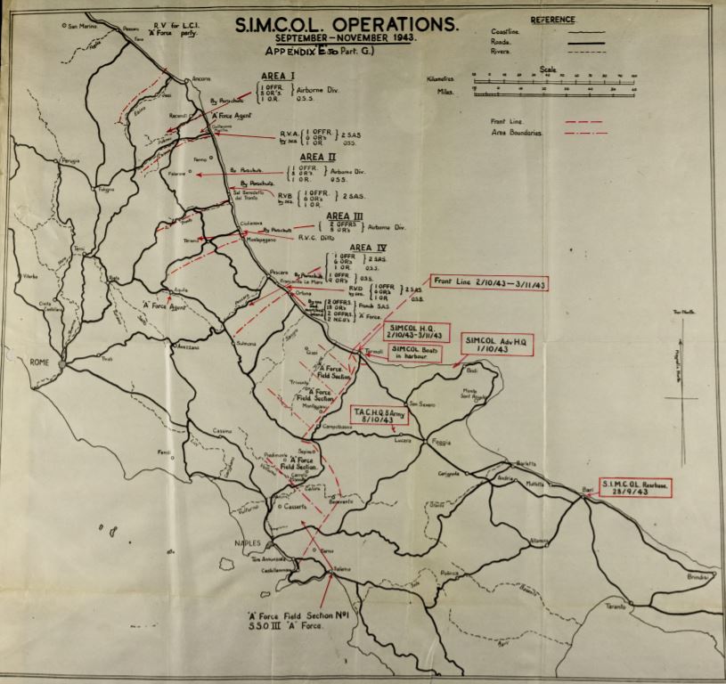 MI9 activities in eastern Mediterranean 1941-1945. With 2 maps. 1945. MS Special Operations Executive: HS 7: Histories and War Diaries: Registered Files. Histories HS 7/172.